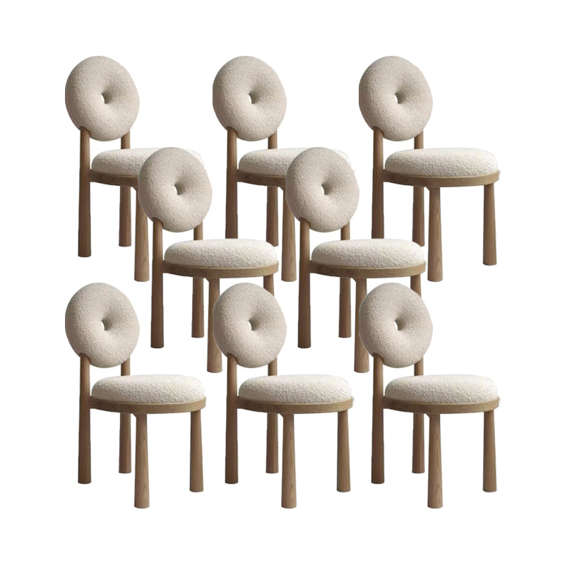 Upholstered Side Chair Modern Style King Louis Back Side Chair