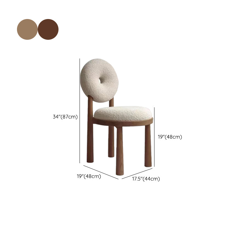 Upholstered Side Chair Modern Style King Louis Back Side Chair