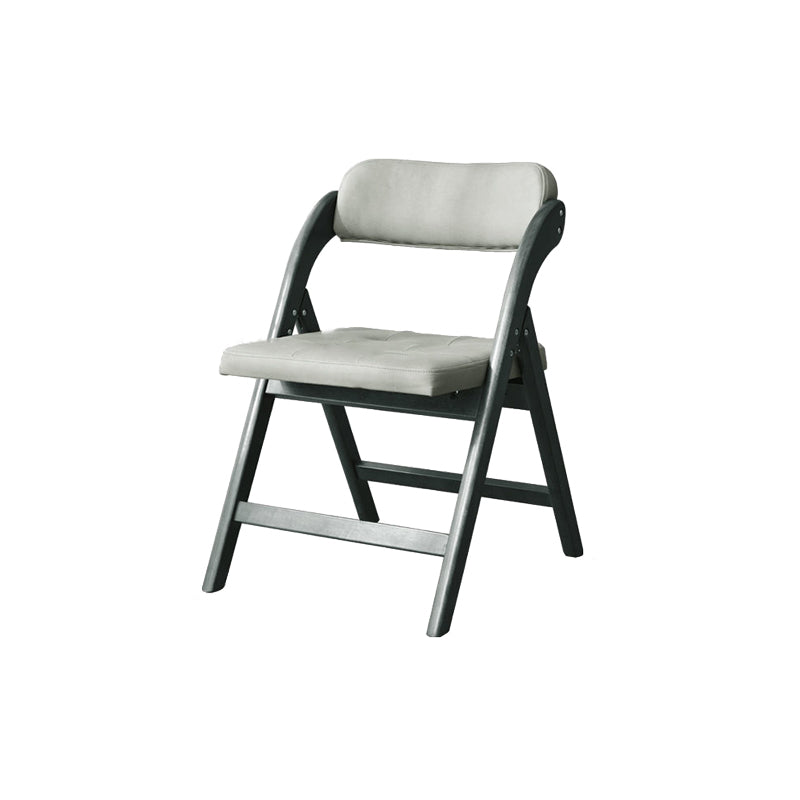 Solid Wood Dining Chair Modern Style Folding Chair for Dining Room