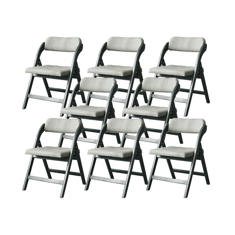 Solid Wood Dining Chair Modern Style Folding Chair for Dining Room