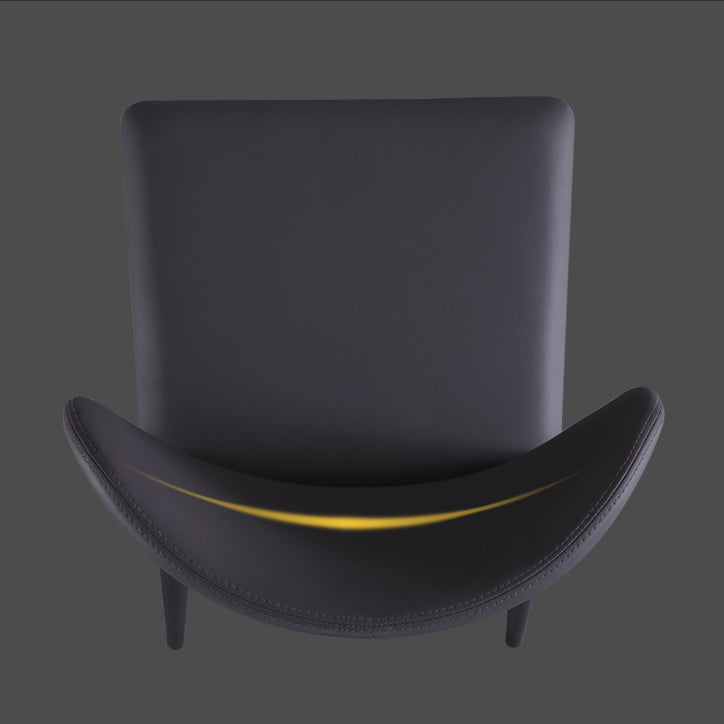 Faux Leather Kitchen Dining Chairs Wingback Parsons Dining Chairs