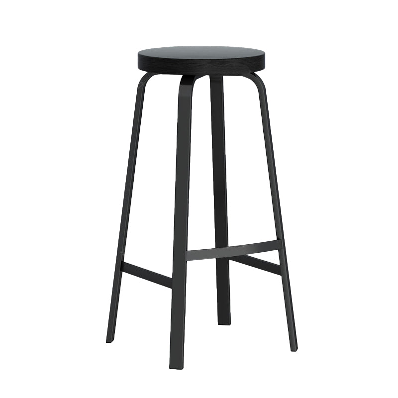 Modern Stackable Counter Height Stools Backless Bar Stools for Restaurant