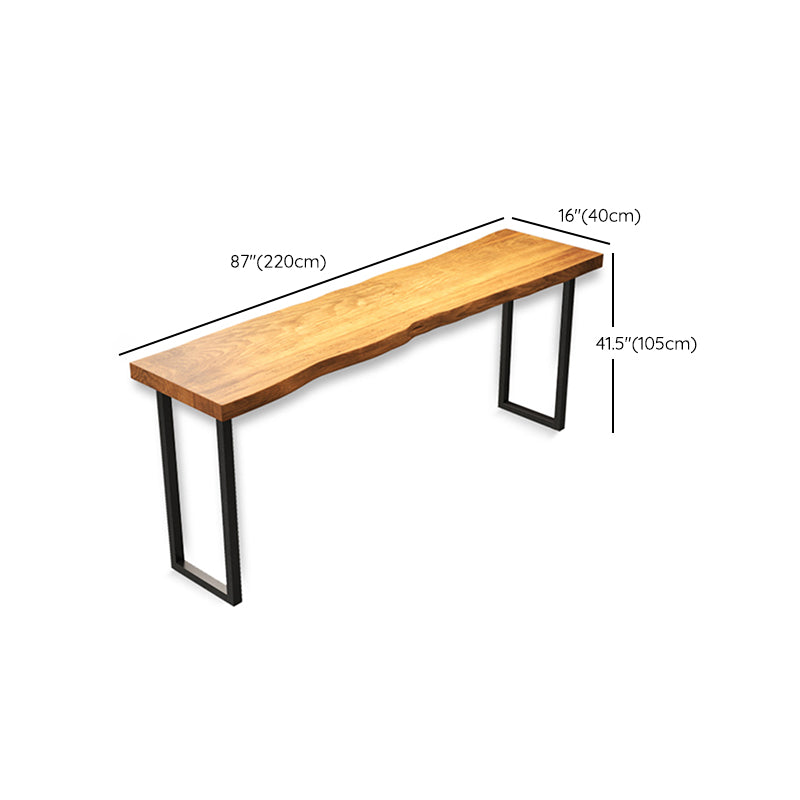 Industrial Pub Dining Set Rectangular 1/5 Pieces Counter Height Set