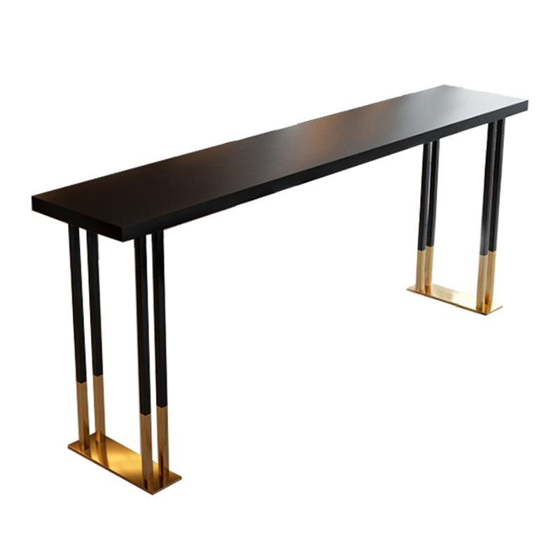 1/3 Pieces Counter Height Table Set Industrial Rectangular Pub Dining Set