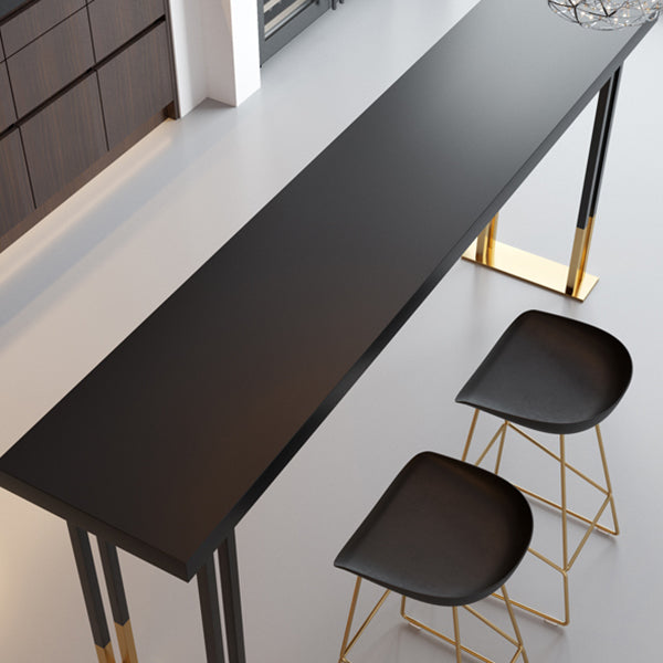 1/3 Pieces Counter Height Table Set Industrial Rectangular Pub Dining Set