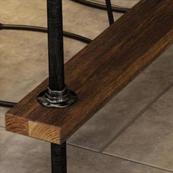 1/4/7 Pieces Counter Height Pub Set Industrial Wood Counter Set