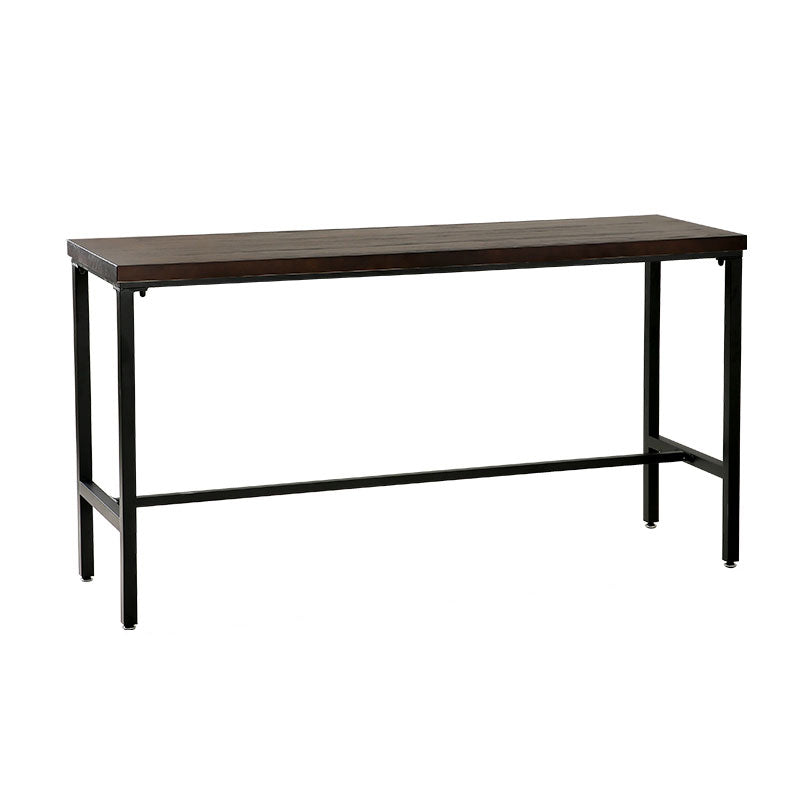 Modern Bar Height Table Solid Wood Bistro Bar Table for Patio Use