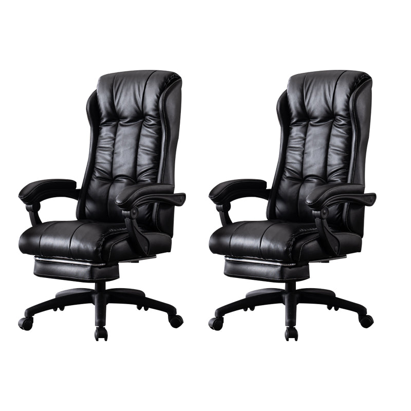 Modern Style Office Chair Upholstered Armrests Task Chair for Office