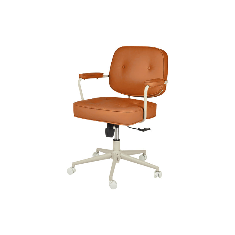 Contemporary Arms Included Task Chair Adjustable Seat Height Desk Chair for Office