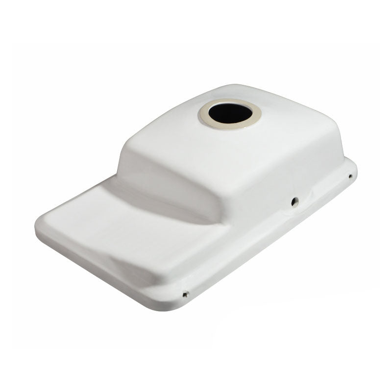 Modern Bathroom Sink Porcelain Bathroom Sink with Rectangular Shape(Not Included Faucets)