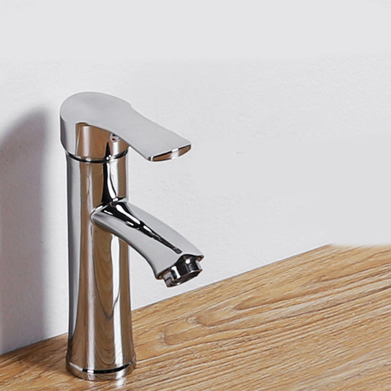 White Drop-in Bathroom Sink Porcelain Wash Stand with Shut-Off Valve