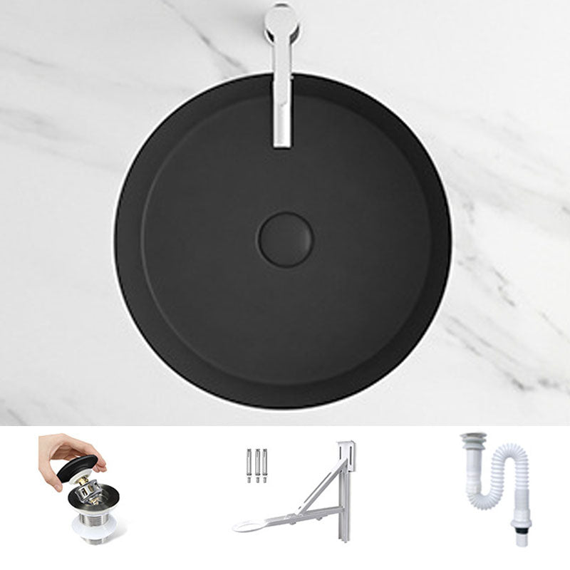 Modern Bathroom Sink Rectangular Vessel Bathroom Sink with Faucet