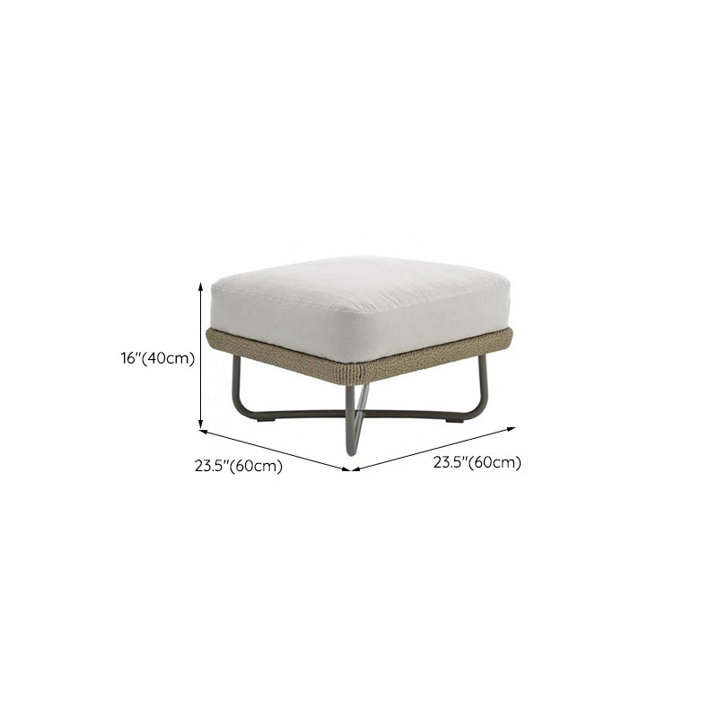 Tropical Outdoor Loveseat Water Resistant Outdoor Patio Sofa with Cushions