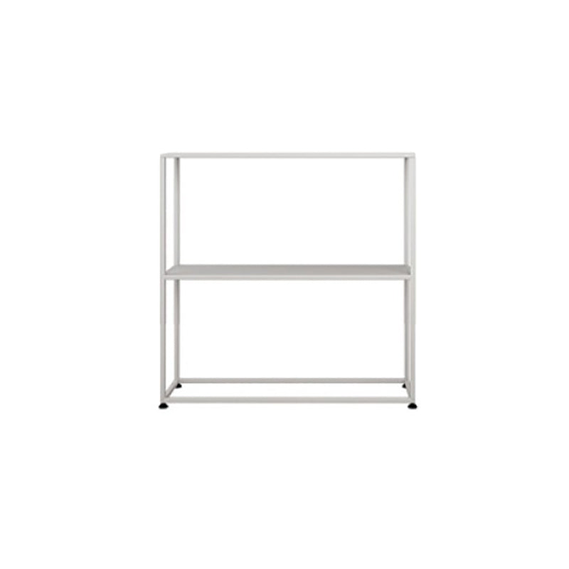 Scandinavian Open Back Standard Bookshelf Metal Bookcase for Study Room