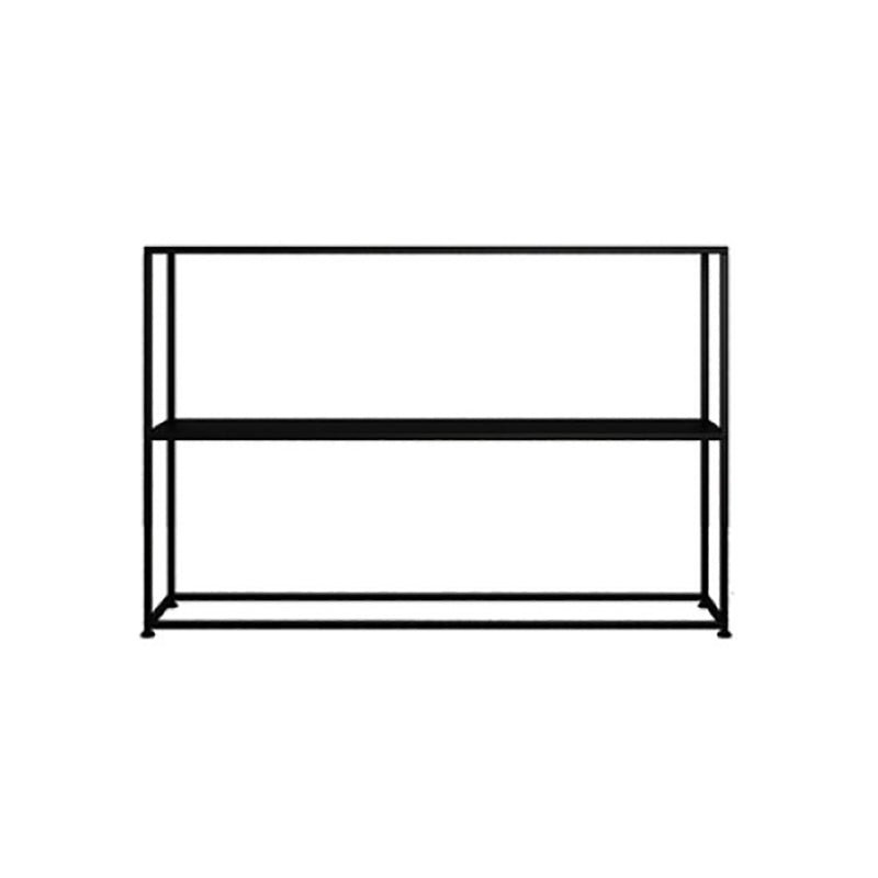 Scandinavian Open Back Standard Bookshelf Metal Bookcase for Study Room