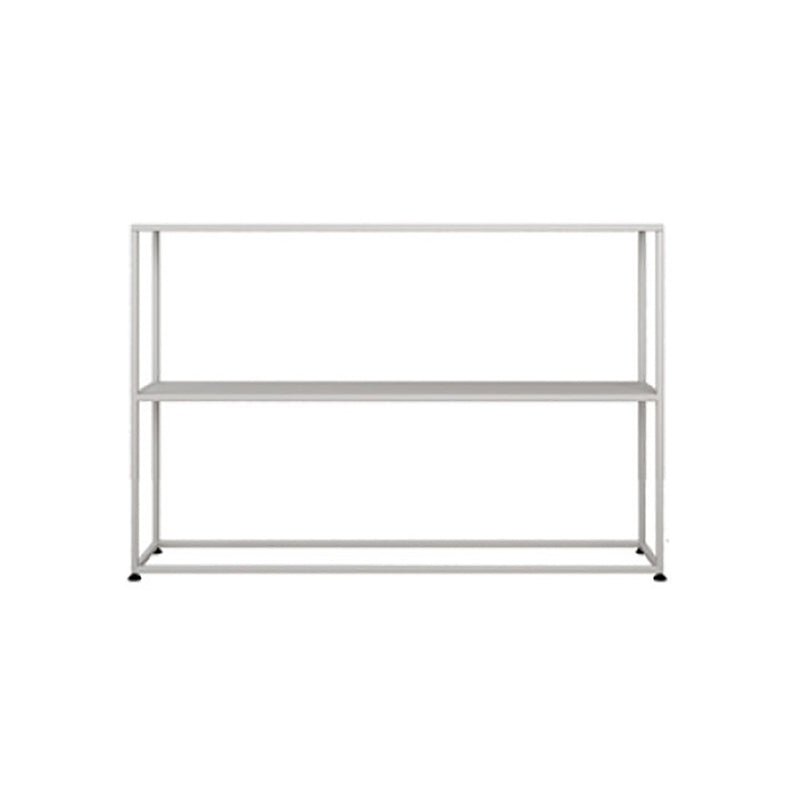 Scandinavian Open Back Standard Bookshelf Metal Bookcase for Study Room