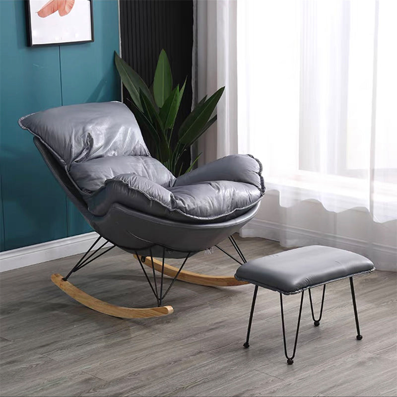 Modern Style Rocking Chair Indoor Sofa Rocking Chair for Living Room