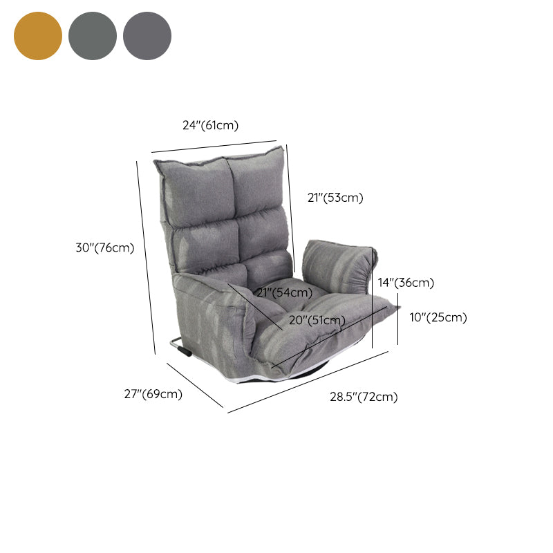 Position Lock Recliner Manual-Handle Lumbar Support Standard Recliner