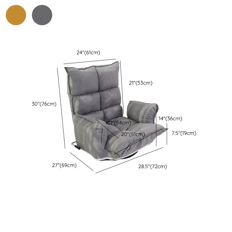 Position Lock Recliner Manual-Handle Lumbar Support Standard Recliner
