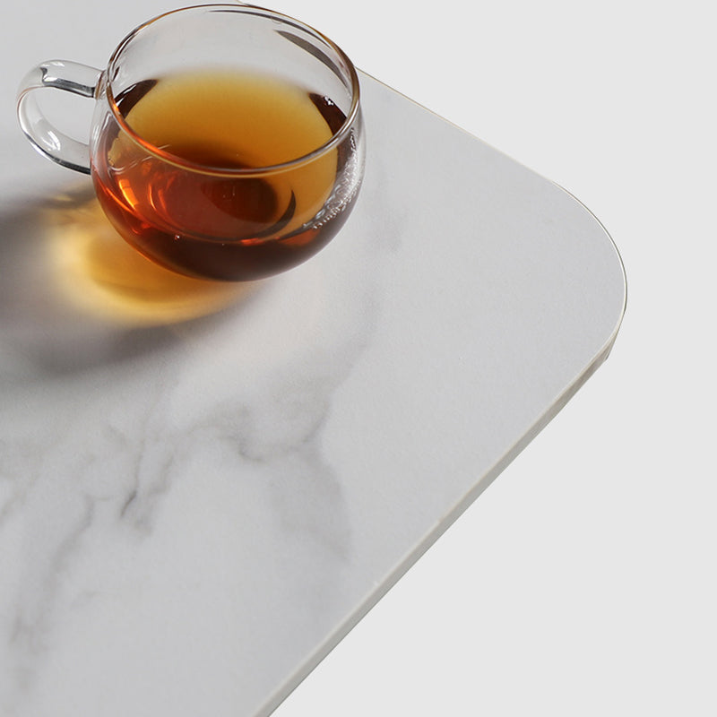 Rectangle Cocktail Table Trestle Slate Top Coffee or End Table