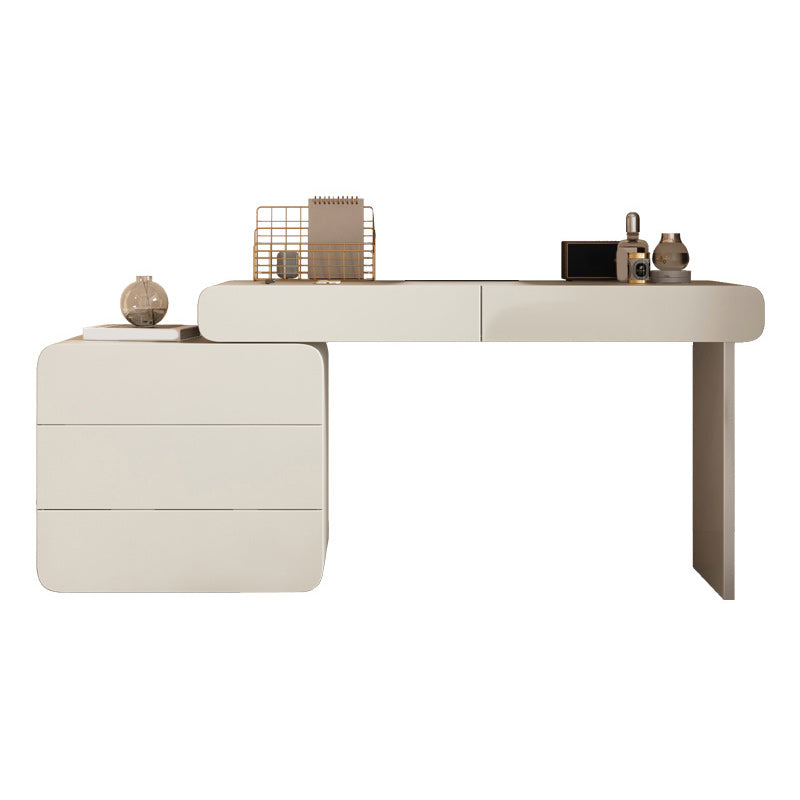 Scandinavian Vanity Set White Bedroom Mirror Vanity Dressing Table