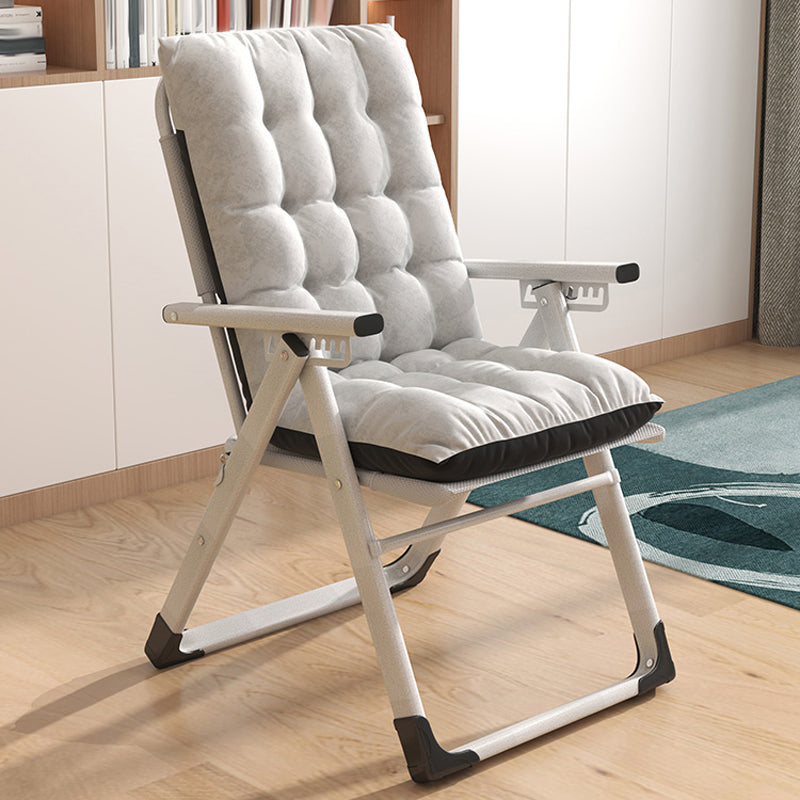 Metal Standard Recliner Solid Color Living Room Foldable Seat