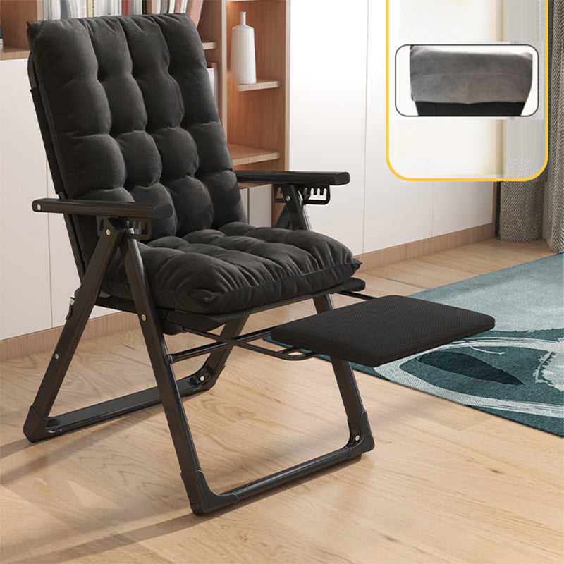 Metal Standard Recliner Solid Color Living Room Foldable Seat