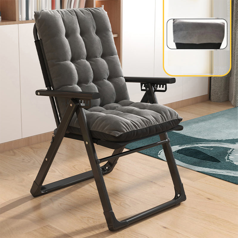 Metal Standard Recliner Solid Color Living Room Foldable Seat