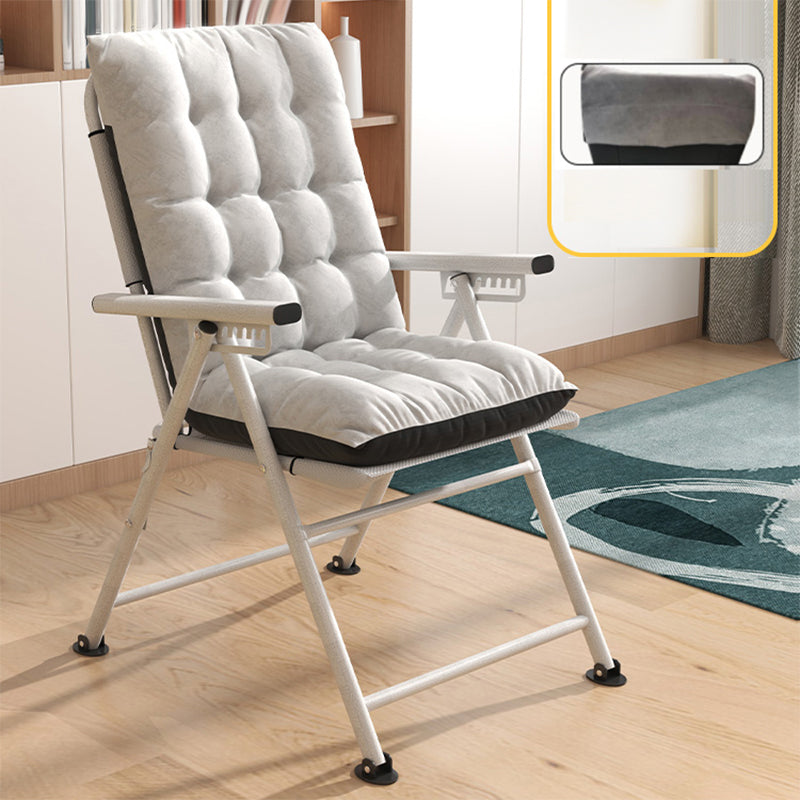 Metal Standard Recliner Solid Color Living Room Foldable Seat