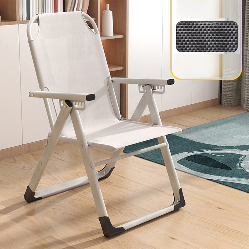 Metal Standard Recliner Solid Color Living Room Foldable Seat