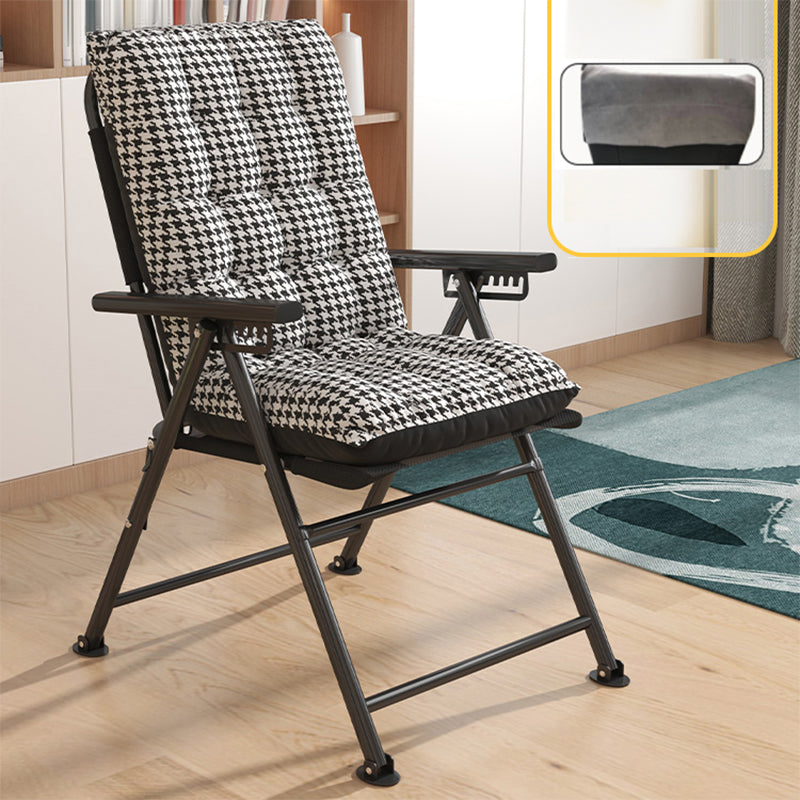 Metal Standard Recliner Solid Color Living Room Foldable Seat