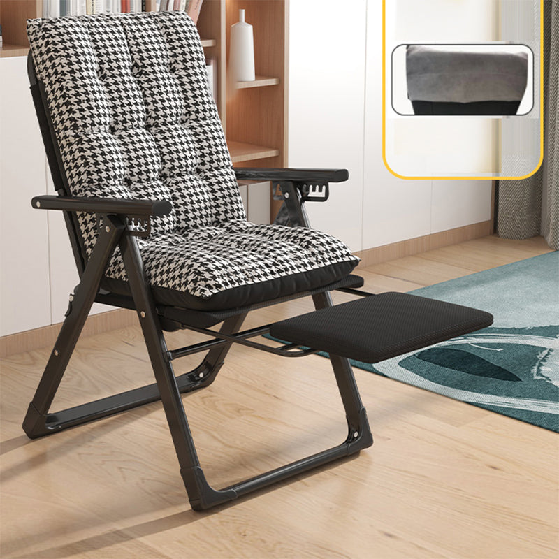 Metal Standard Recliner Solid Color Living Room Foldable Seat