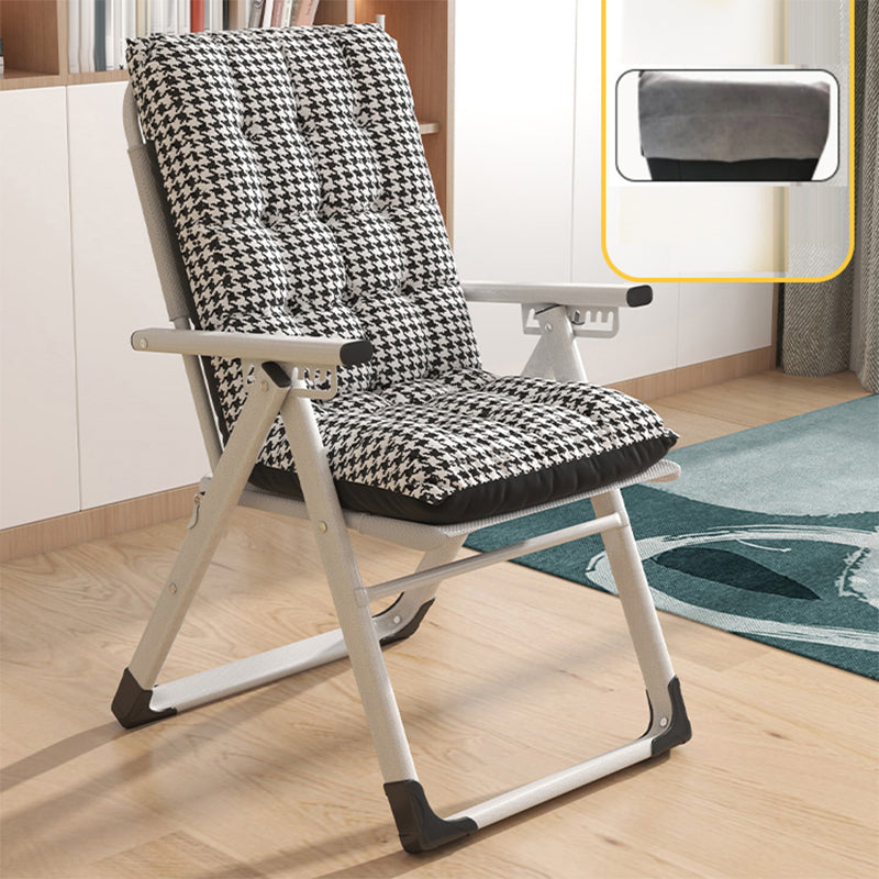 Metal Standard Recliner Solid Color Living Room Foldable Seat