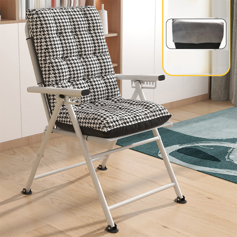 Metal Standard Recliner Solid Color Living Room Foldable Seat