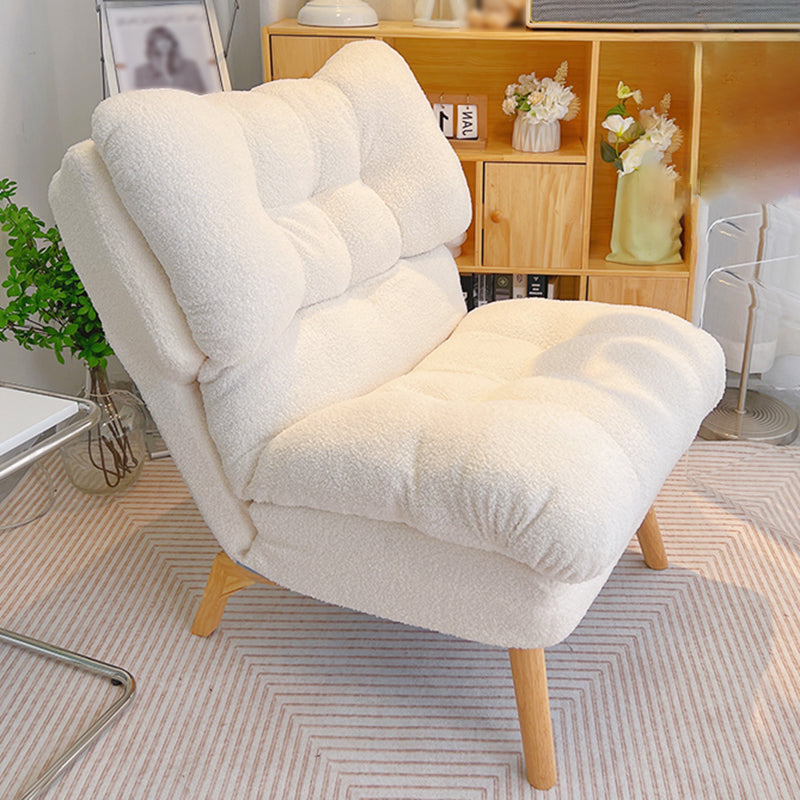 Contemporary Upholstery Recliner Chair Solid Color Standard Recliner