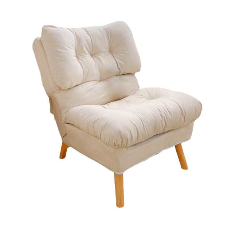Contemporary Upholstery Recliner Chair Solid Color Standard Recliner