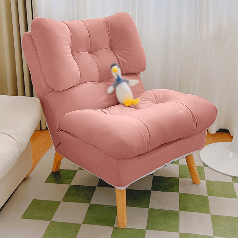 Contemporary Upholstery Recliner Chair Solid Color Standard Recliner