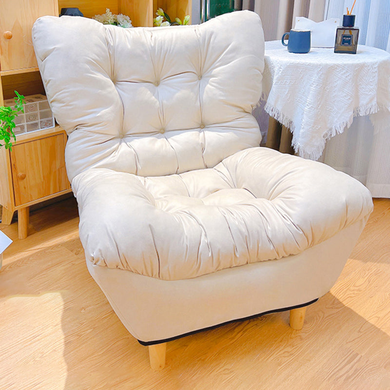 Contemporary Upholstery Recliner Chair Solid Color Standard Recliner