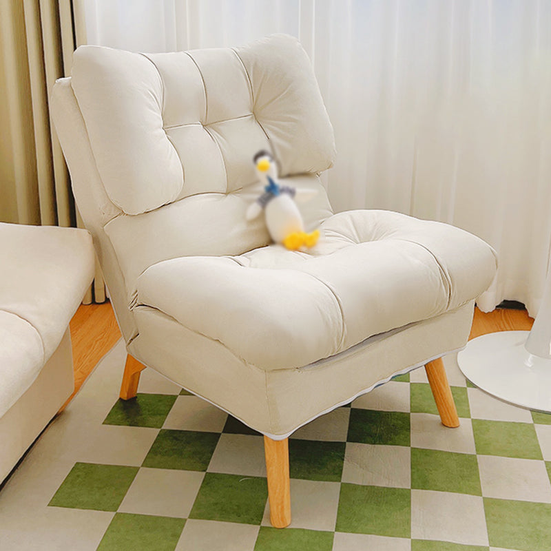 Contemporary Upholstery Recliner Chair Solid Color Standard Recliner