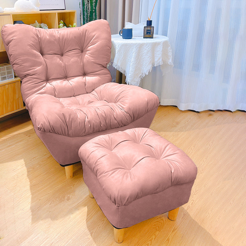 Contemporary Upholstery Recliner Chair Solid Color Standard Recliner