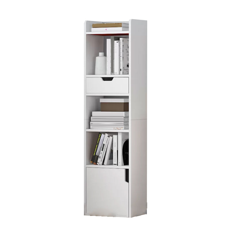 Contemporary Wooden Accent Cabinet with Shelves Storage Cabinet