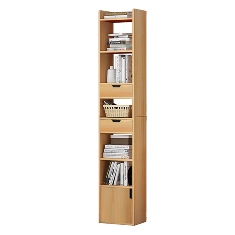 Contemporary Wooden Accent Cabinet with Shelves Storage Cabinet
