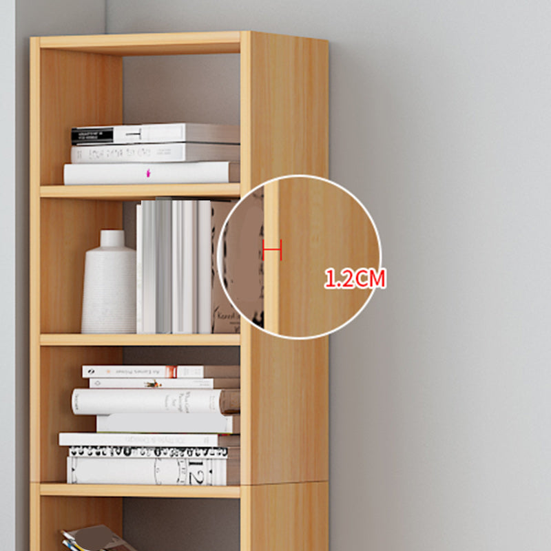 Contemporary Wooden Accent Cabinet with Shelves Storage Cabinet