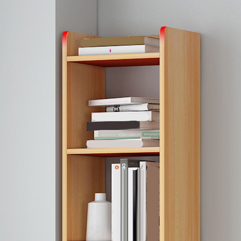 Contemporary Wooden Accent Cabinet with Shelves Storage Cabinet