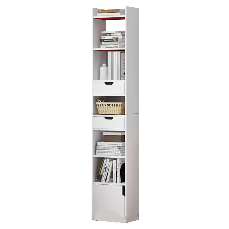 Contemporary Wooden Accent Cabinet with Shelves Storage Cabinet