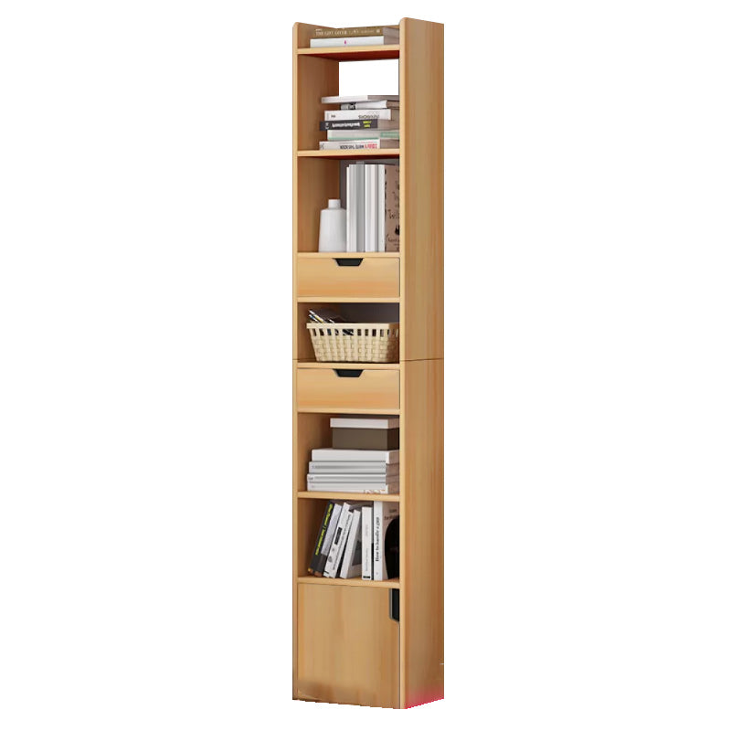 Contemporary Wooden Accent Cabinet with Shelves Storage Cabinet