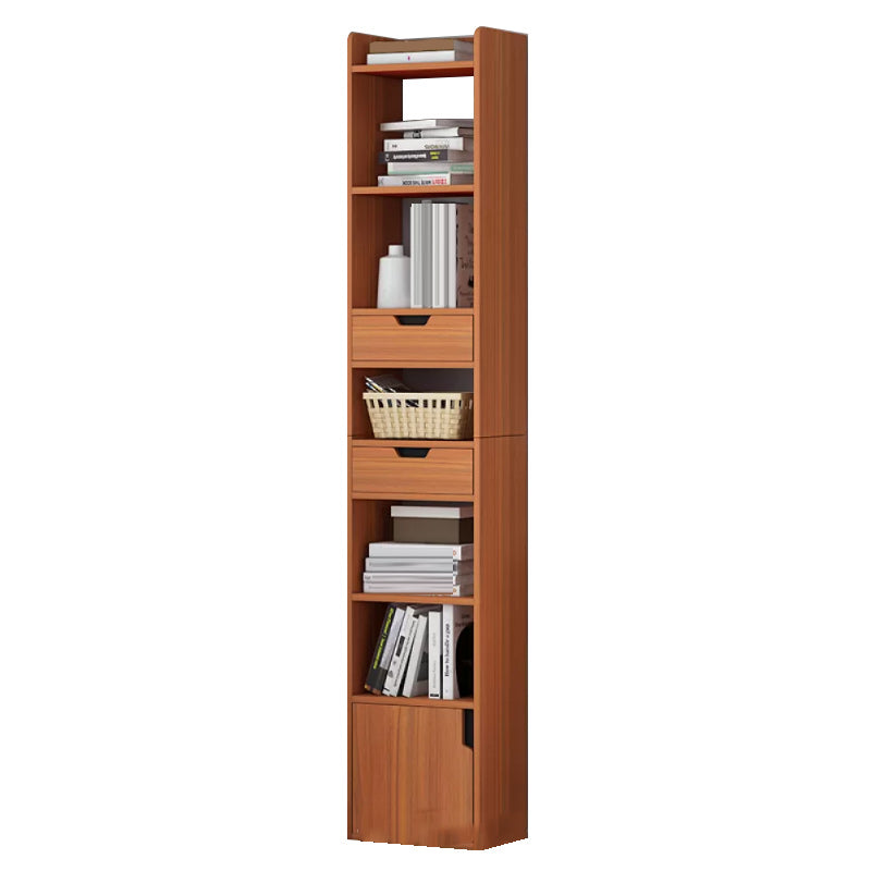 Contemporary Wooden Accent Cabinet with Shelves Storage Cabinet