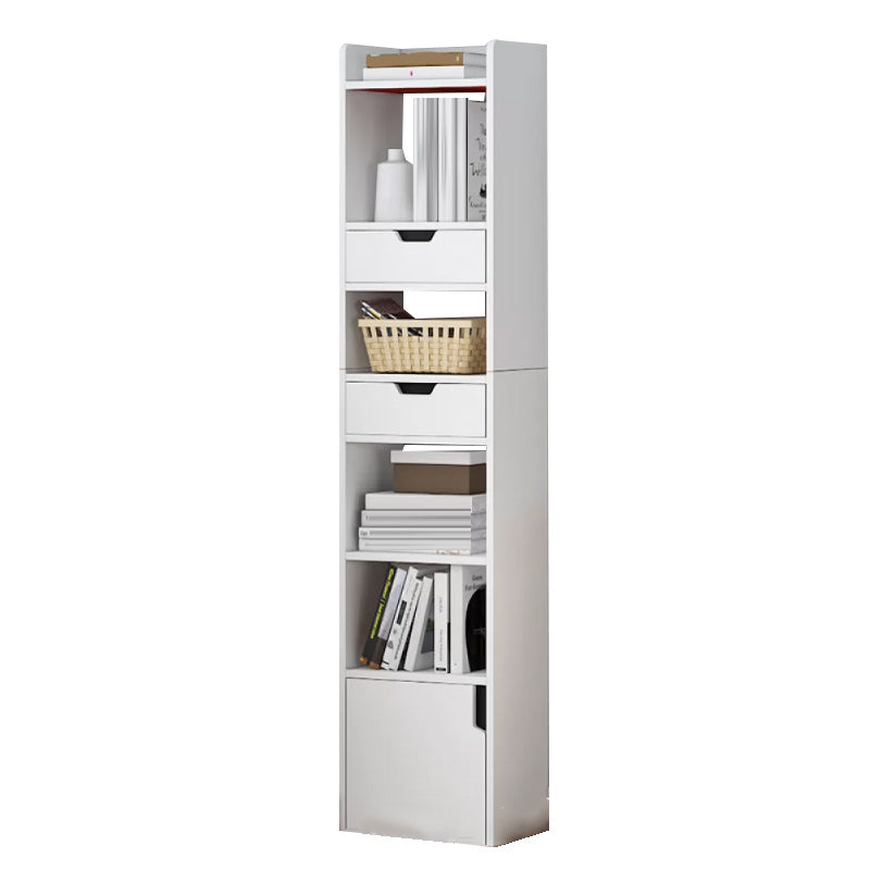 Contemporary Wooden Accent Cabinet with Shelves Storage Cabinet