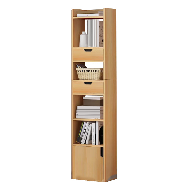 Contemporary Wooden Accent Cabinet with Shelves Storage Cabinet