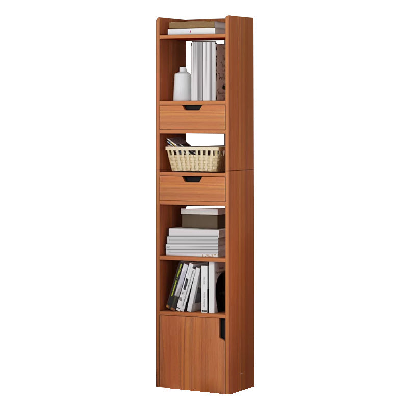 Contemporary Wooden Accent Cabinet with Shelves Storage Cabinet